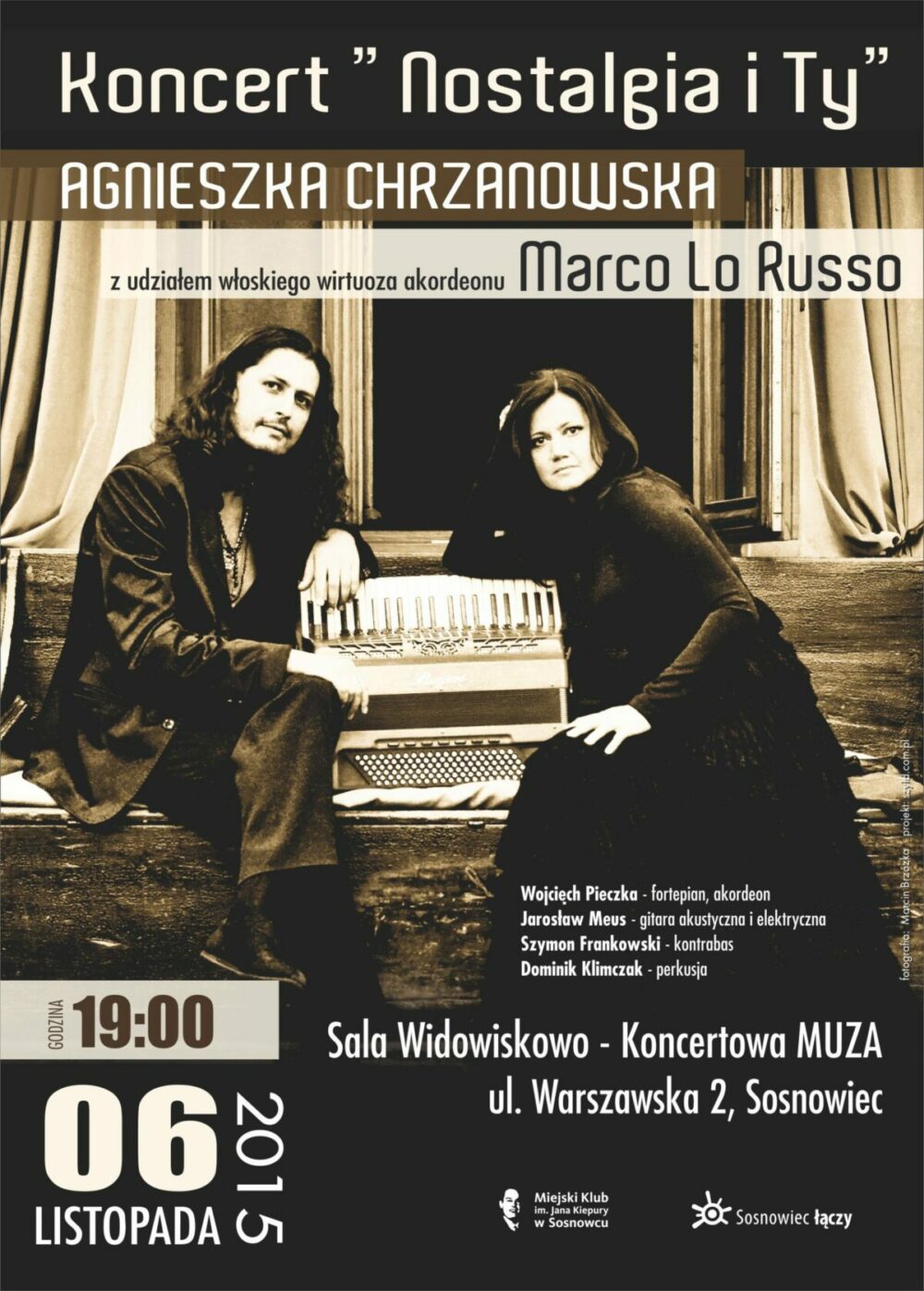 Sosnowiec Marco Lo Russo with Agnieszka Chrzanowska