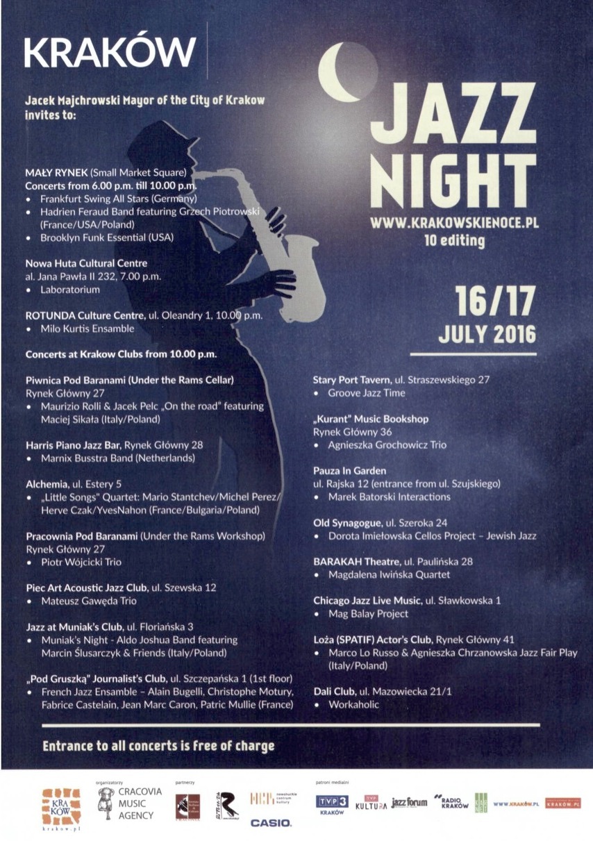 JAZZ NIGHT KRAKOW