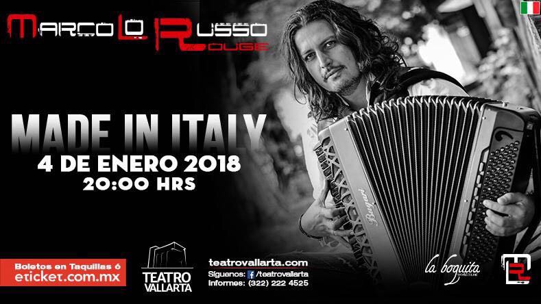 Made in Italy by Marco Lo Russo Teatro Vallarta