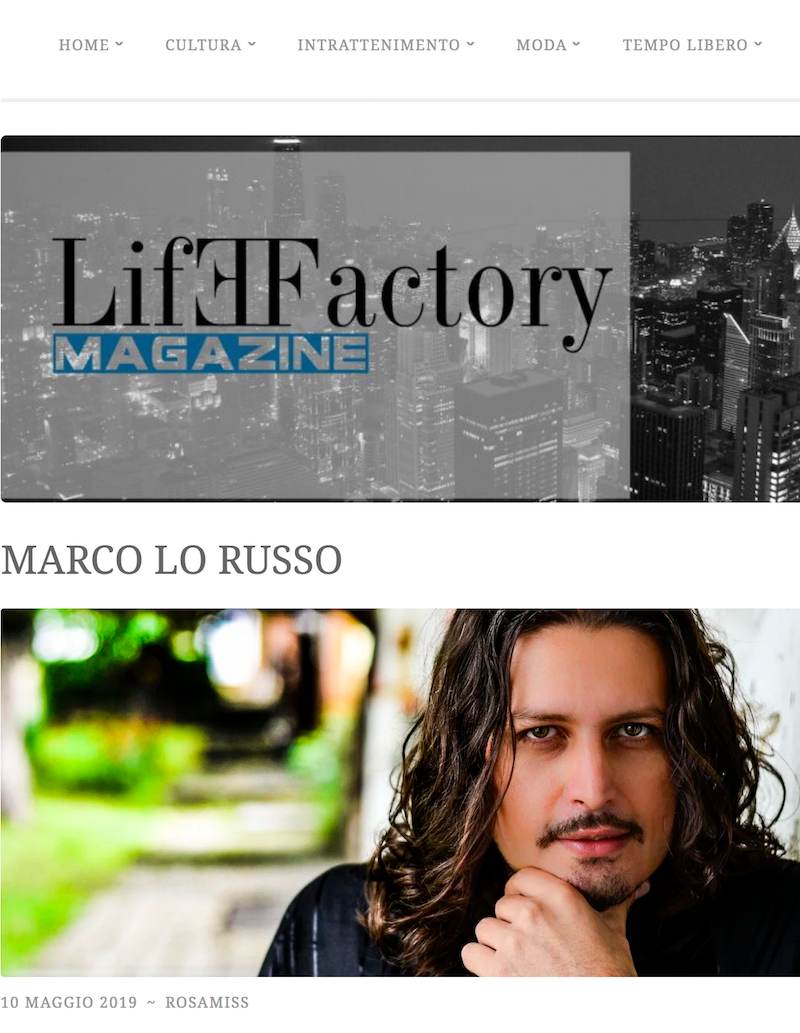 Life Factory Magazine Marco Lo Russo